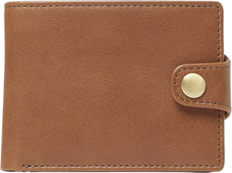 Saddler Hornavan Brushed brass Cognac