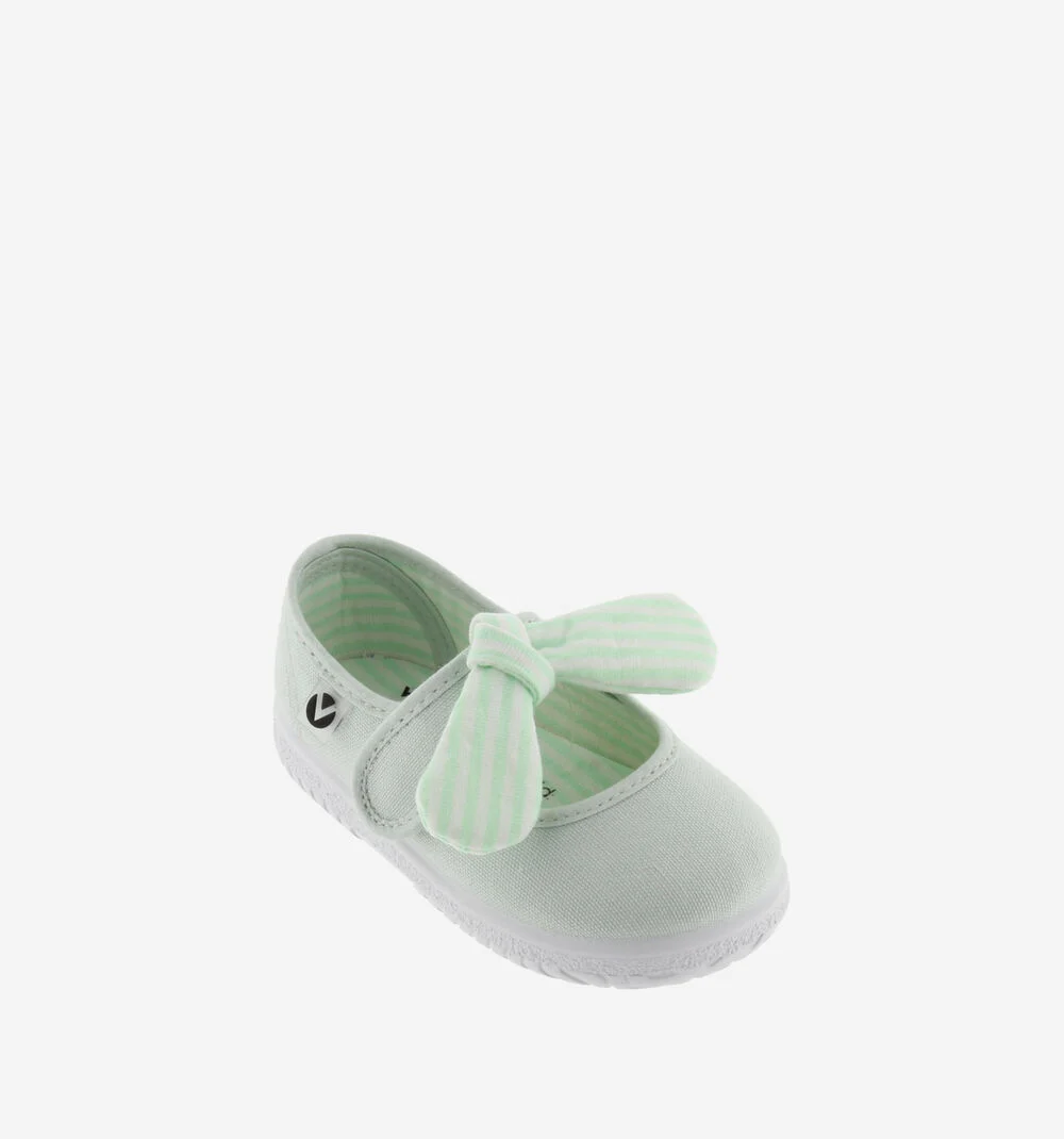 OJALÁ FOULARD RAYURES Babies en toile pour fille MELON