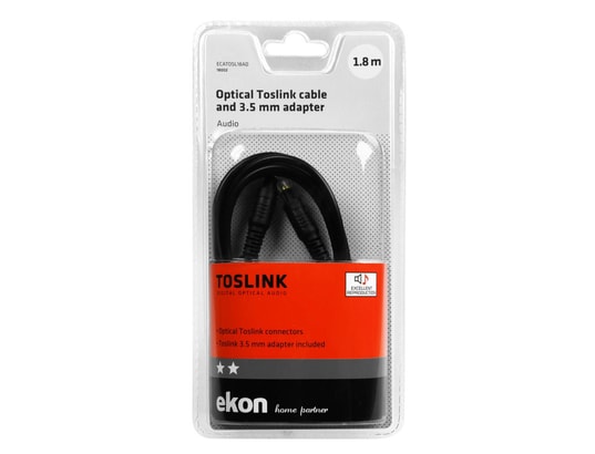 SBS - Câble optique toslink 3.5mm - 1.8M