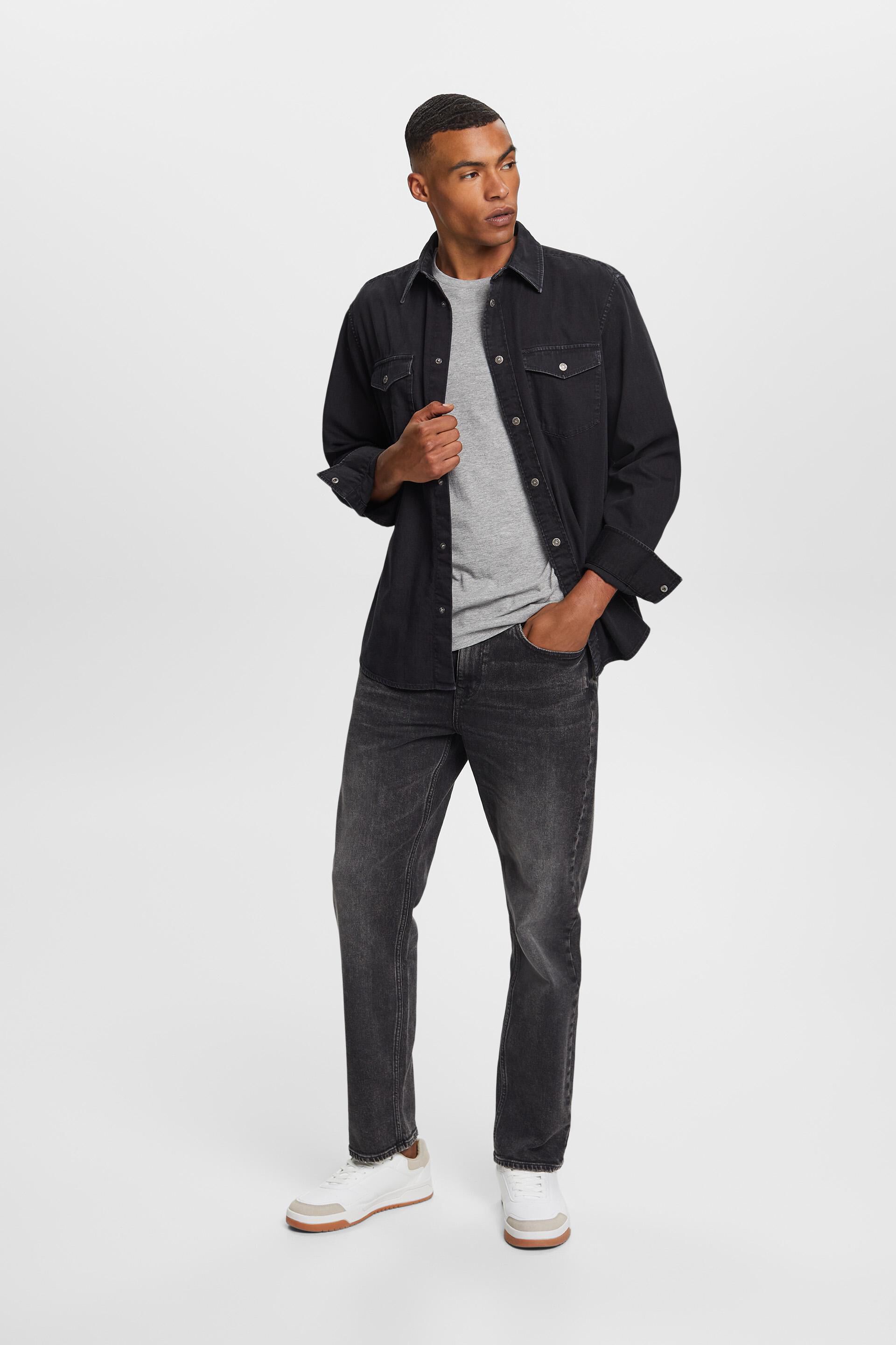 Chemise en jean, 100 % coton
