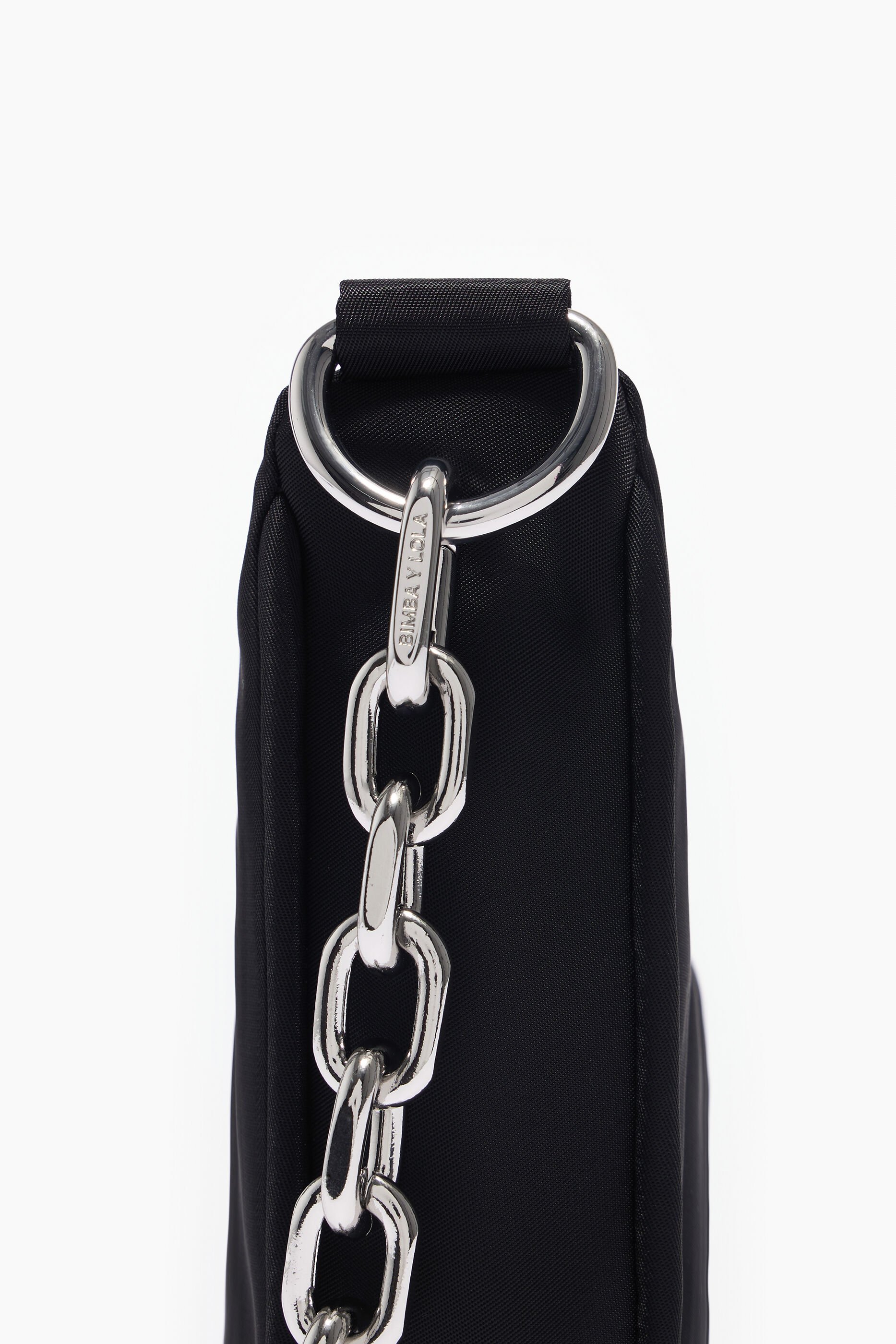 Bolsa de náilon preta Moon S