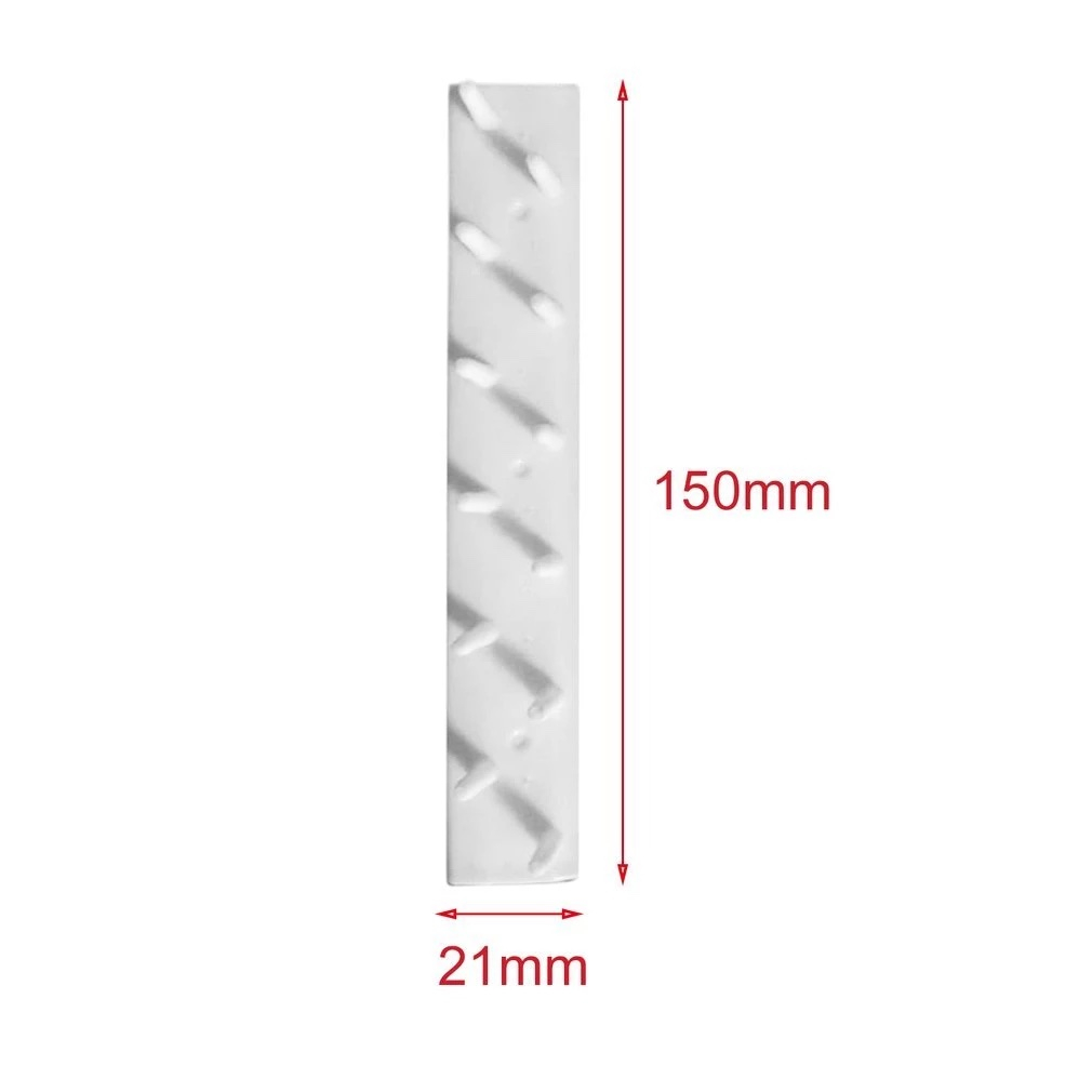 (18-tlg. Set) Schmuckhalter Wand Hänge Organizer für Ringe / Ohrringe / Halsketten - Weiss