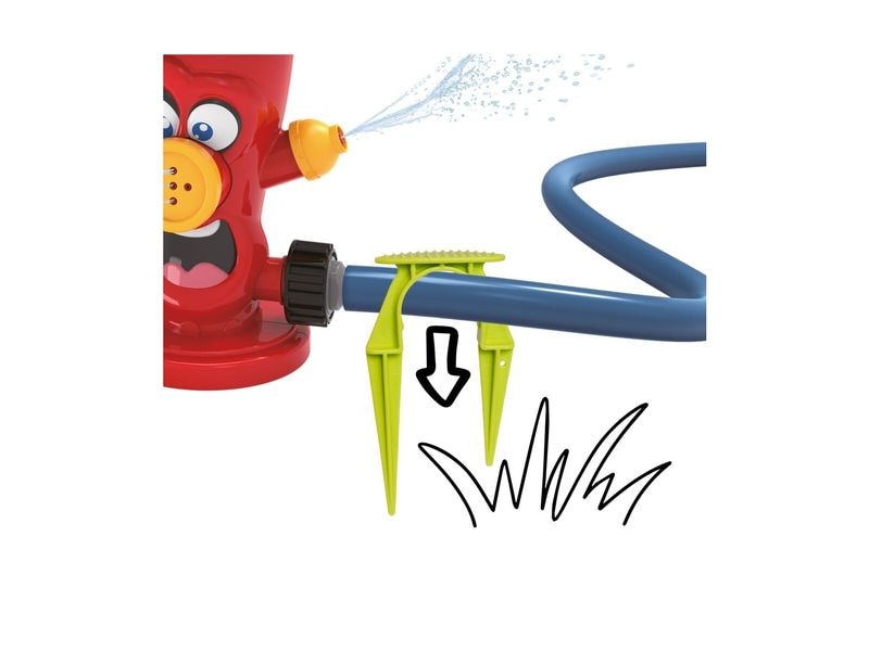 alldoro Wassersprinkler Hydrant Wassersprinkler für Kinder im Hydranten-Design mit dem Anschluss für Gartenschlauch