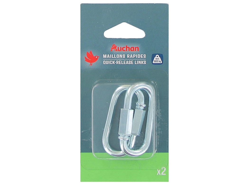 ELO RÁPIDO AUCHAN 2 PEÇAS 60MM