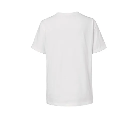 T-Shirt aus Bio-Baumwolle, Statement-Print