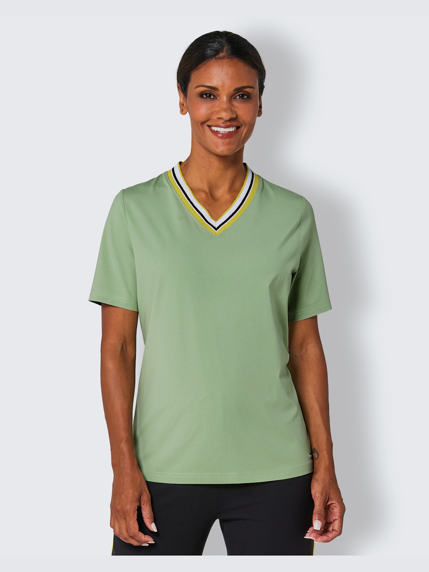 T-shirt jersey fin