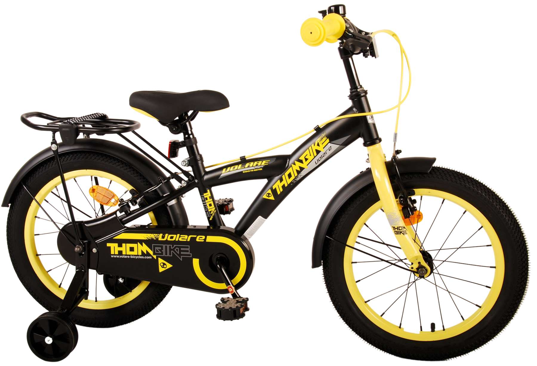 TPFSports Thombike Kinderfahrrad - Jungen - 16 Zoll - Rücktritt + Handbremse - Blau