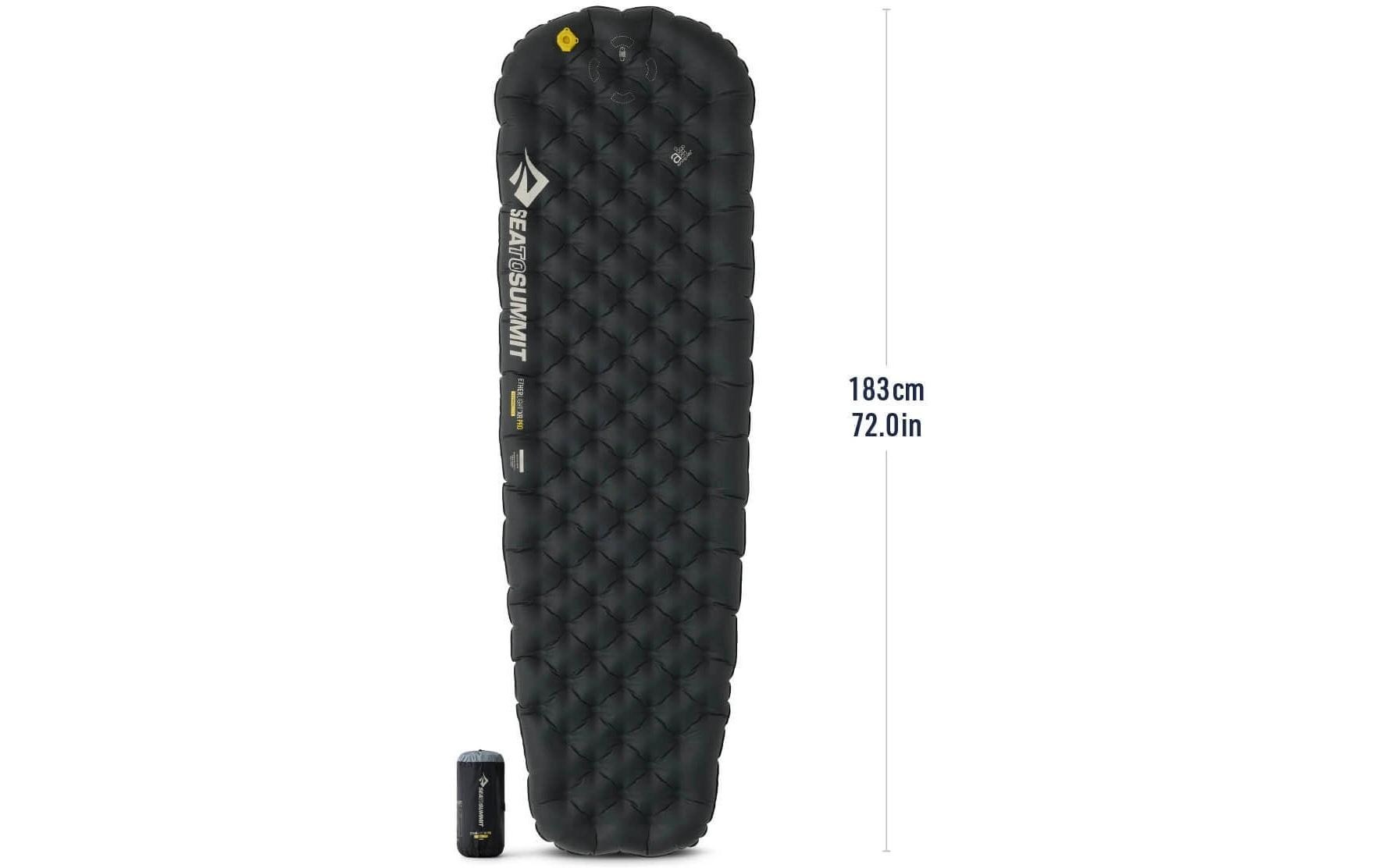 Ether Light XR Pro Insulated Air Isomatte Regular, Schwarz<br>Schlafmatte