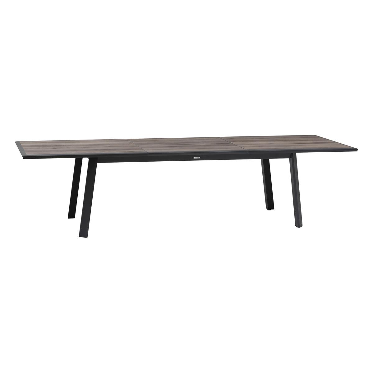 TABLE PAVANE EXTENSIBLE PECAN 12 PLACES