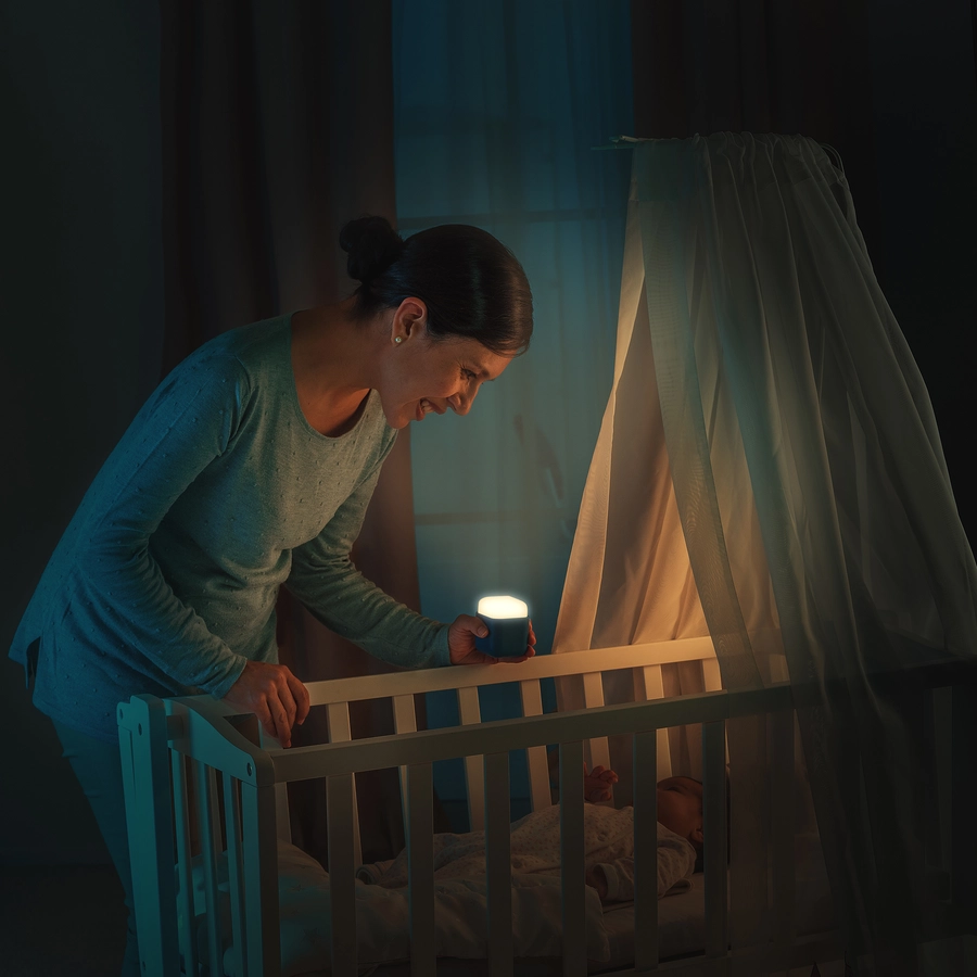 reer 2in1 SleepLight - Himmelblau (on-off-sensor)