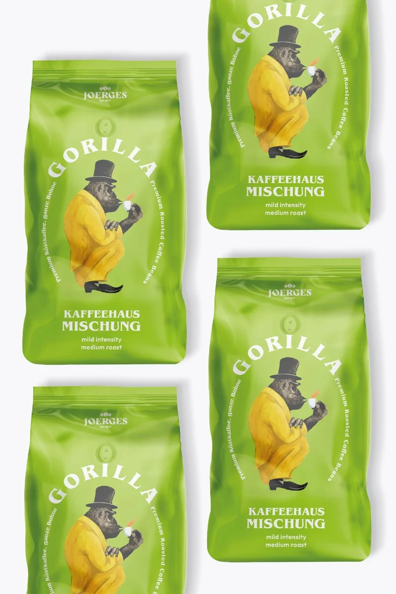 Gorilla Kaffeehaus Mischung Vorteilspaket 4kg