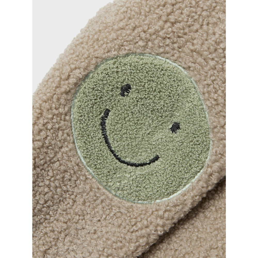 Køb Name It Pure Cashmere Sand Regular Teddy Cardigan