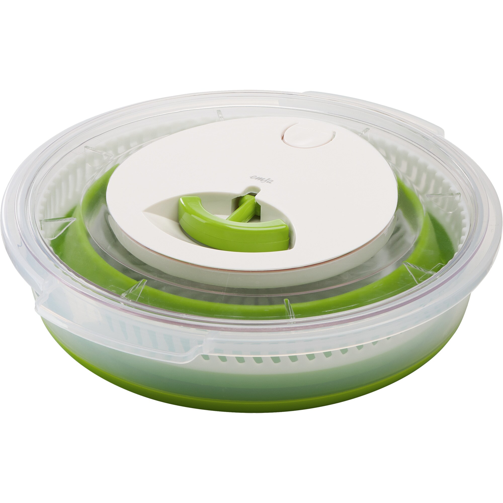 Emsa Schüssel BASIC Falt-Salatschleuder