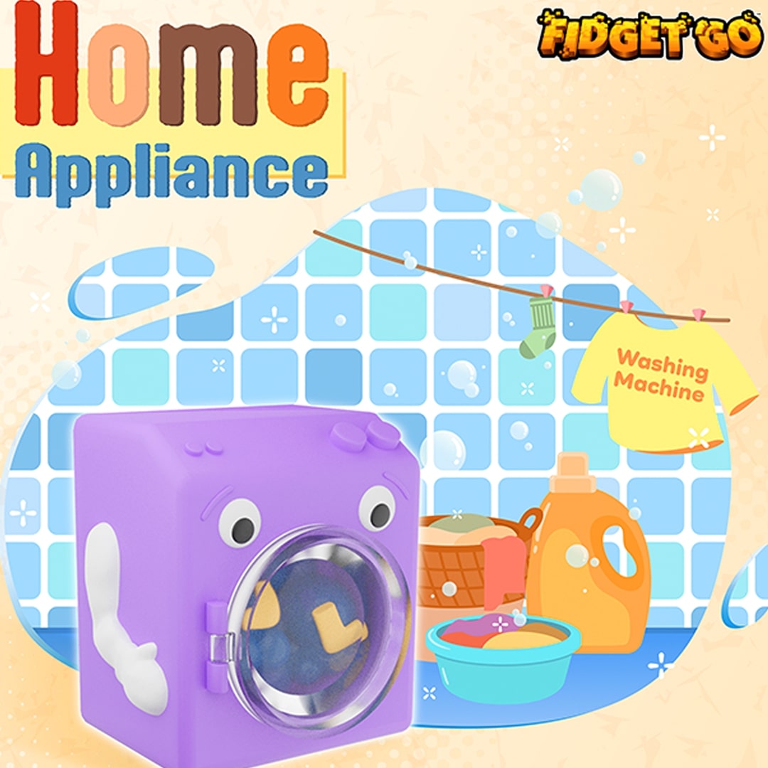 Fidget go friemelspeelgoed wasmachine
