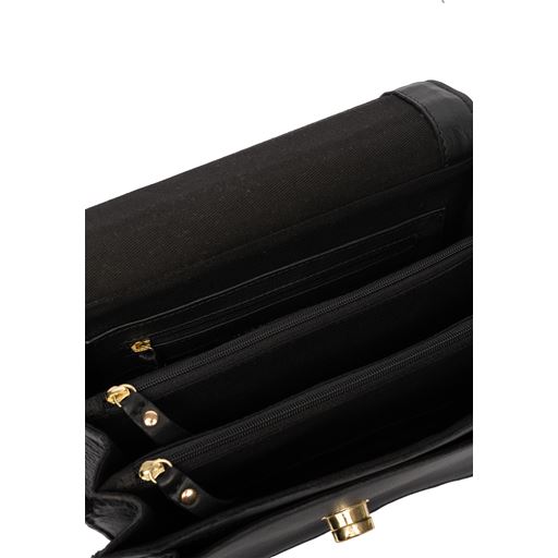 Re:Designed Alba Big Crossover Taske, Black/Gold