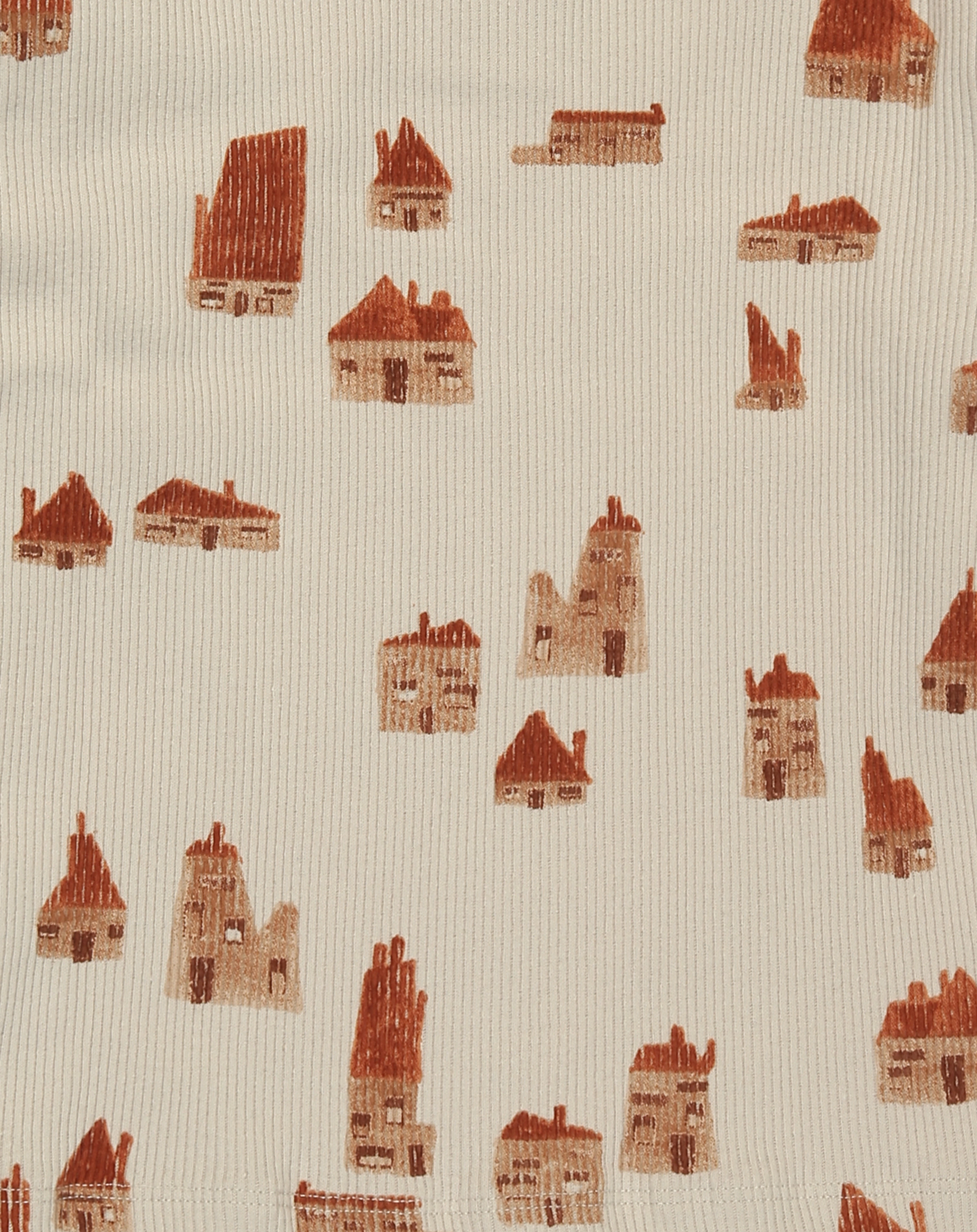Schlafanzug PRINTED RIB lang in miro