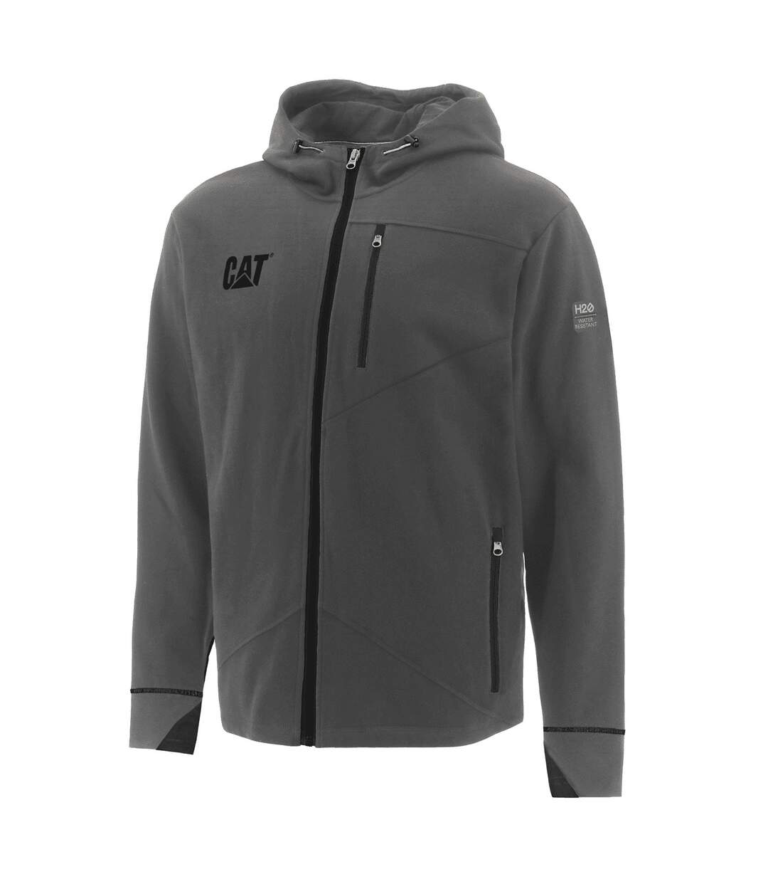 Caterpillar - Veste à capuche H2O - Homme (Gris foncé) - UTFS7466