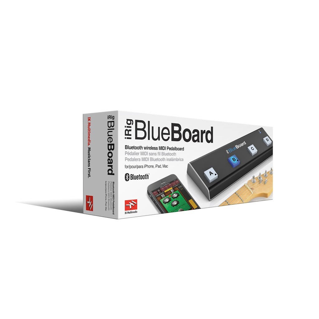 IK Multimedia iRig Blueboard coreMIDI pedalboard