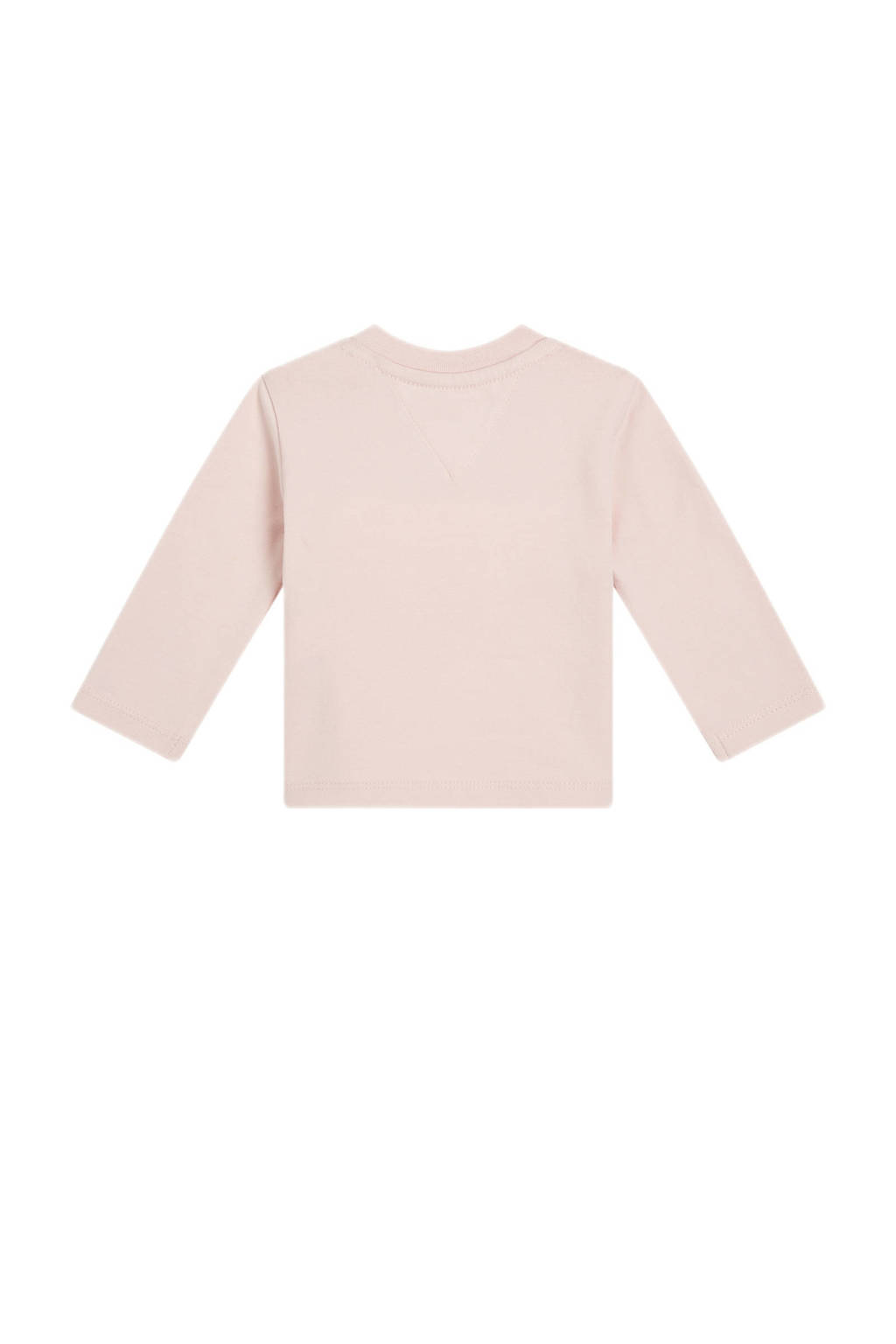 Tommy Hilfiger T-shirt met logo lichtroze