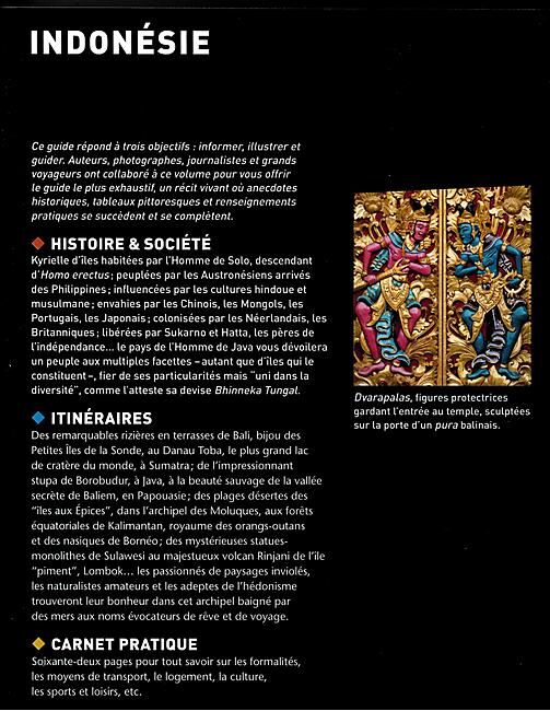 GALLIMARD - INDONESIE BIBLIOTHEQUE DU VOYAGEUR