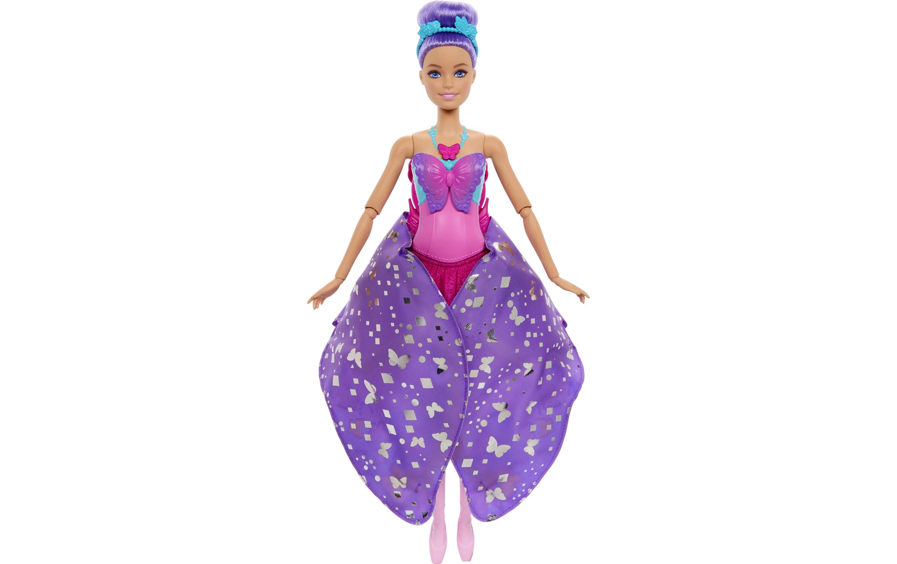 Puppe Butterfly DancerFlatter-Puppe mit cooler 2-in-1-Verwandlung