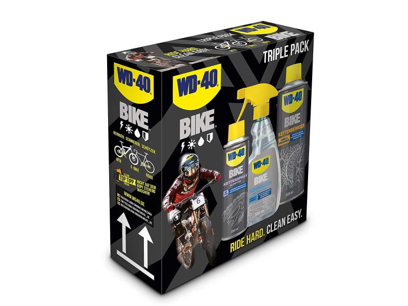 WD-40 Pflegeset Bike Triple Pack Reinigungsspray