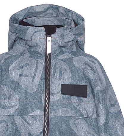 Molo Winterjacke - Castor - Denim Swirley