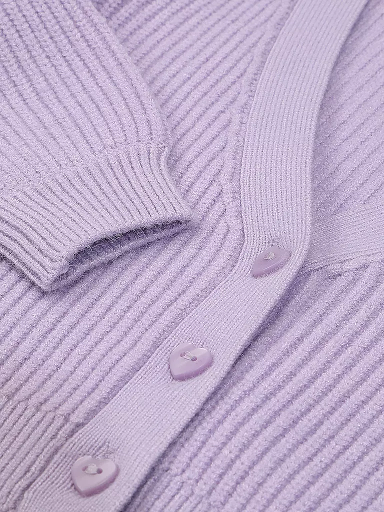 TOM TAILOR Mädchen Cardigan lila