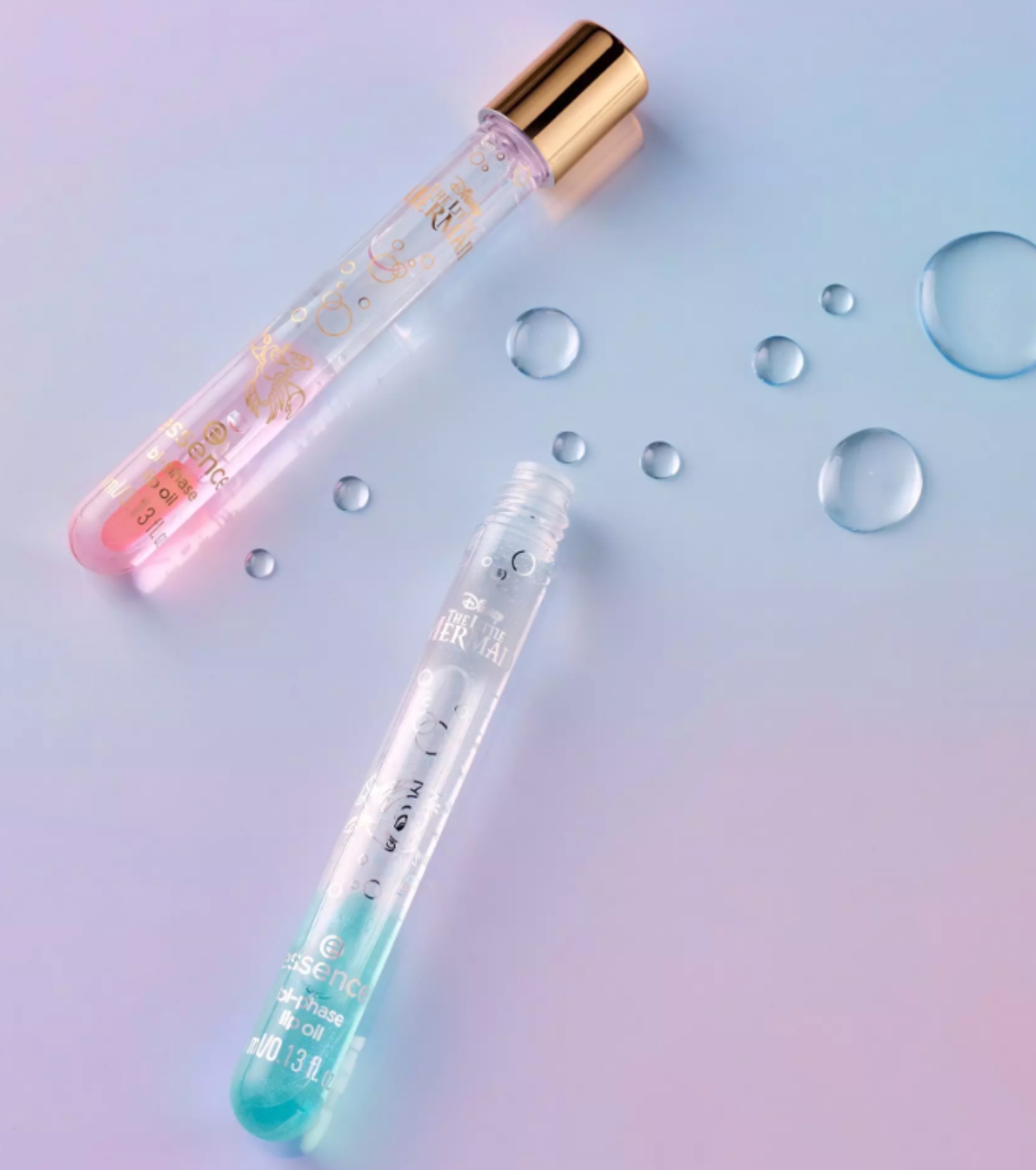 essence - *The Little Mermaid* - Óleo Labial Bifálico - 02: Swim Towards Your Dreams