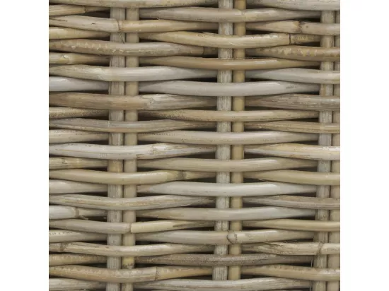 Coffres en poelet naturel (Lot de 3)