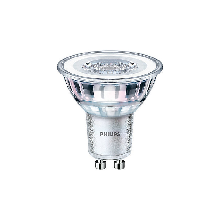 Spot LED GU10 255lm 3.5W IP20 blanc chaud Philips