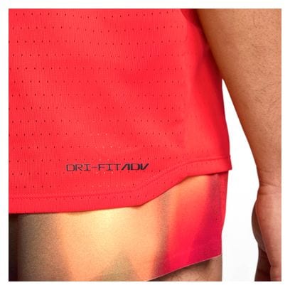 Maillot manches courtes Nike AeroSwift Fast Pack Rouge Homme