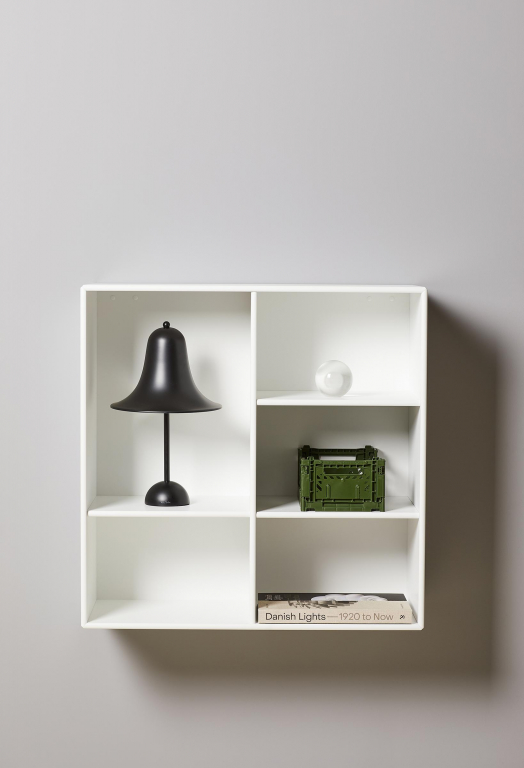Verpan Pantop tafellamp zand grijs