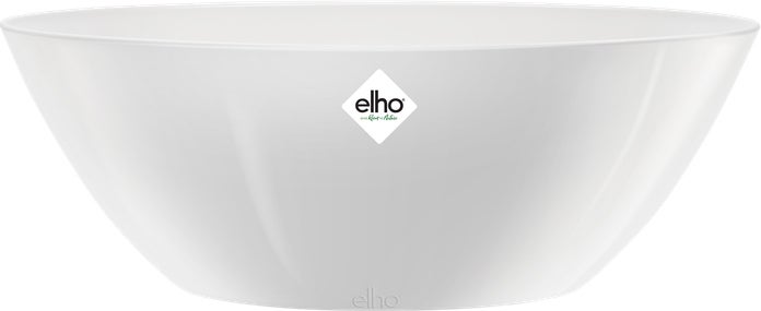 Elho bloempot Brussels diamond wit D 16,5 H 13 cm