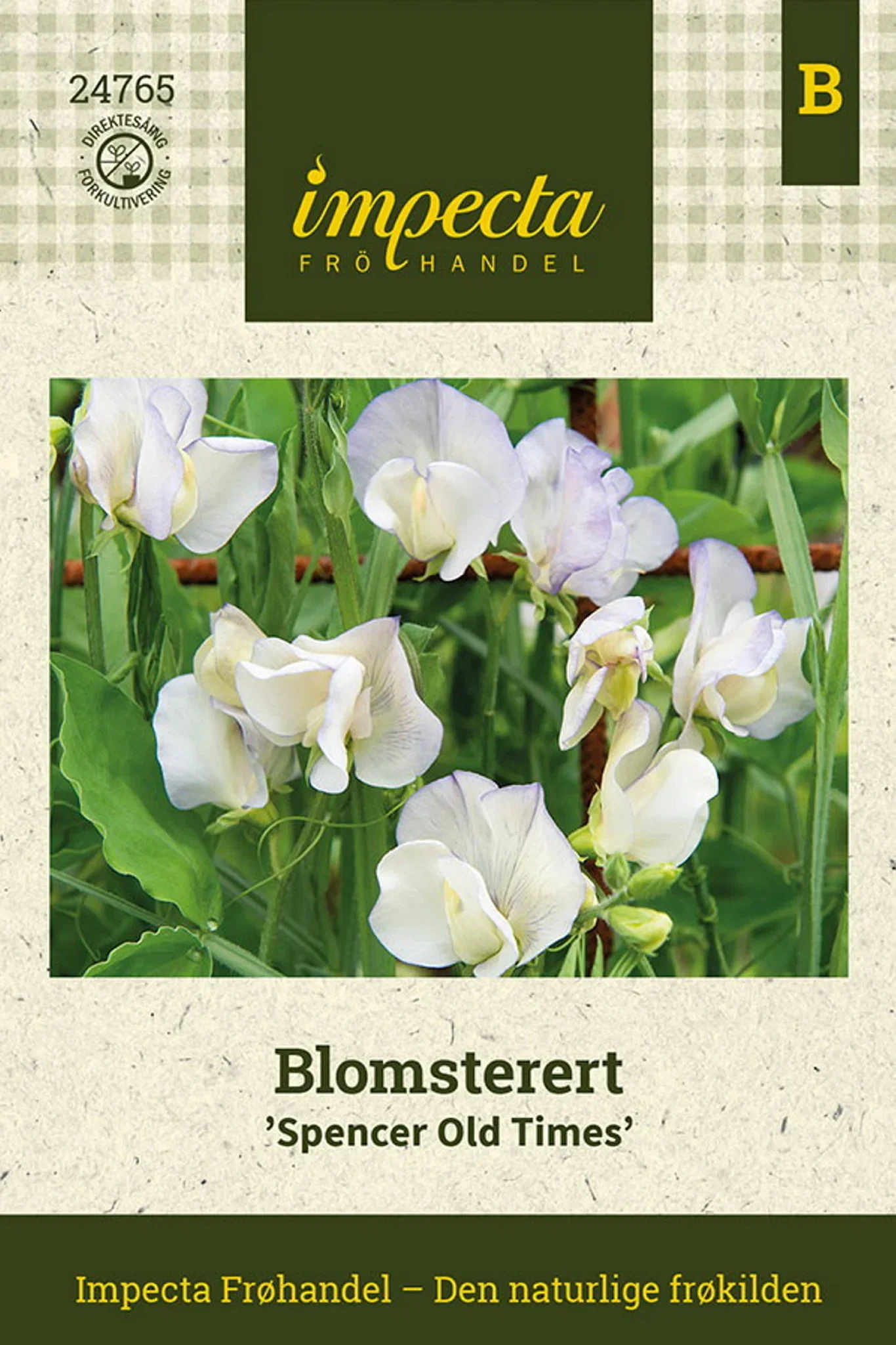 Lathyrus odoratus 'Spencer Old Times' Blomsterert 'Spencer Old Times'