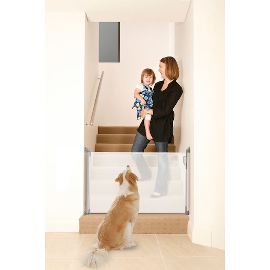 Barrière de sécurité rétractable 0-140 cm   Blanc        de               Dreambaby