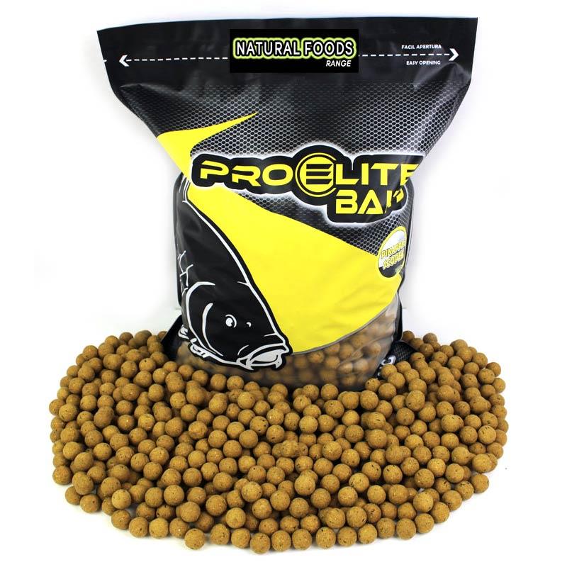 Bouillette Pro Elite Baits Boilies Natural Foods Pineapple & Scopex