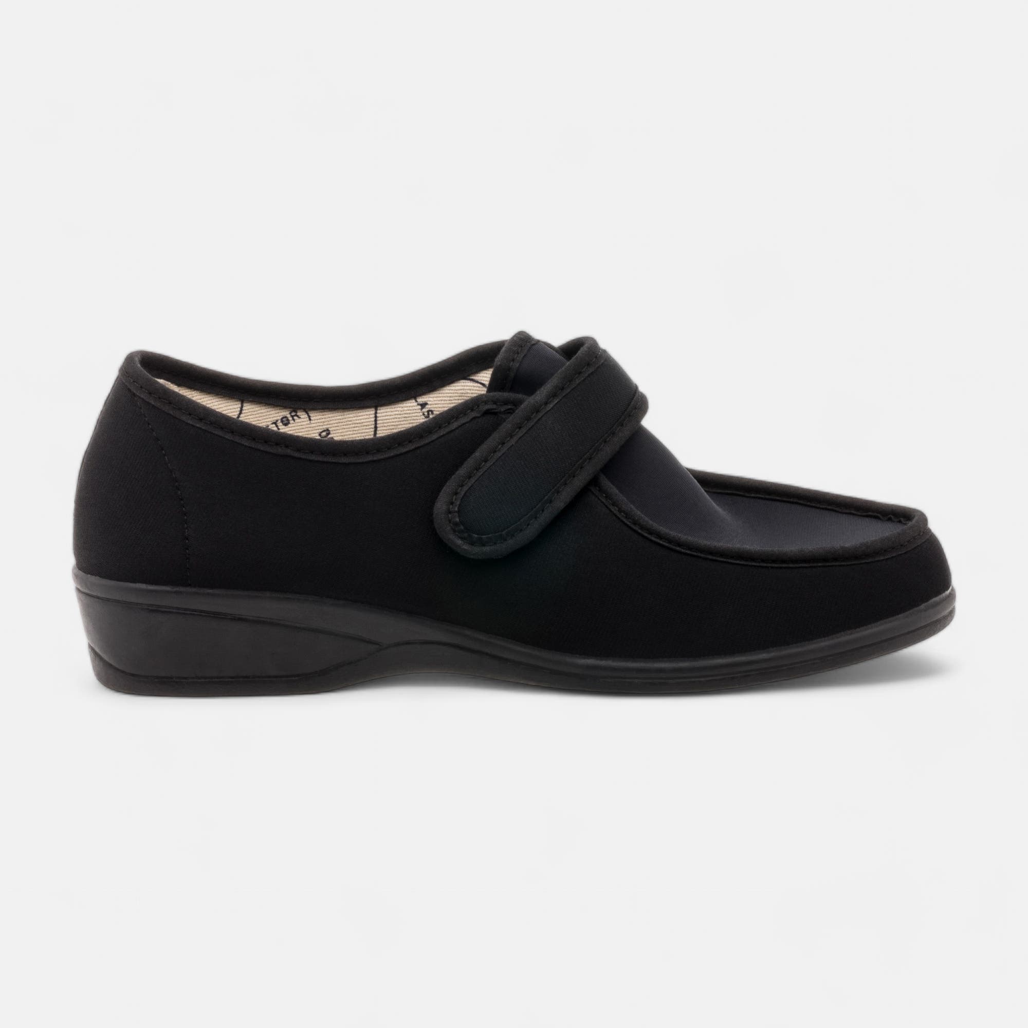Tennis pieds sensibles Femme noir