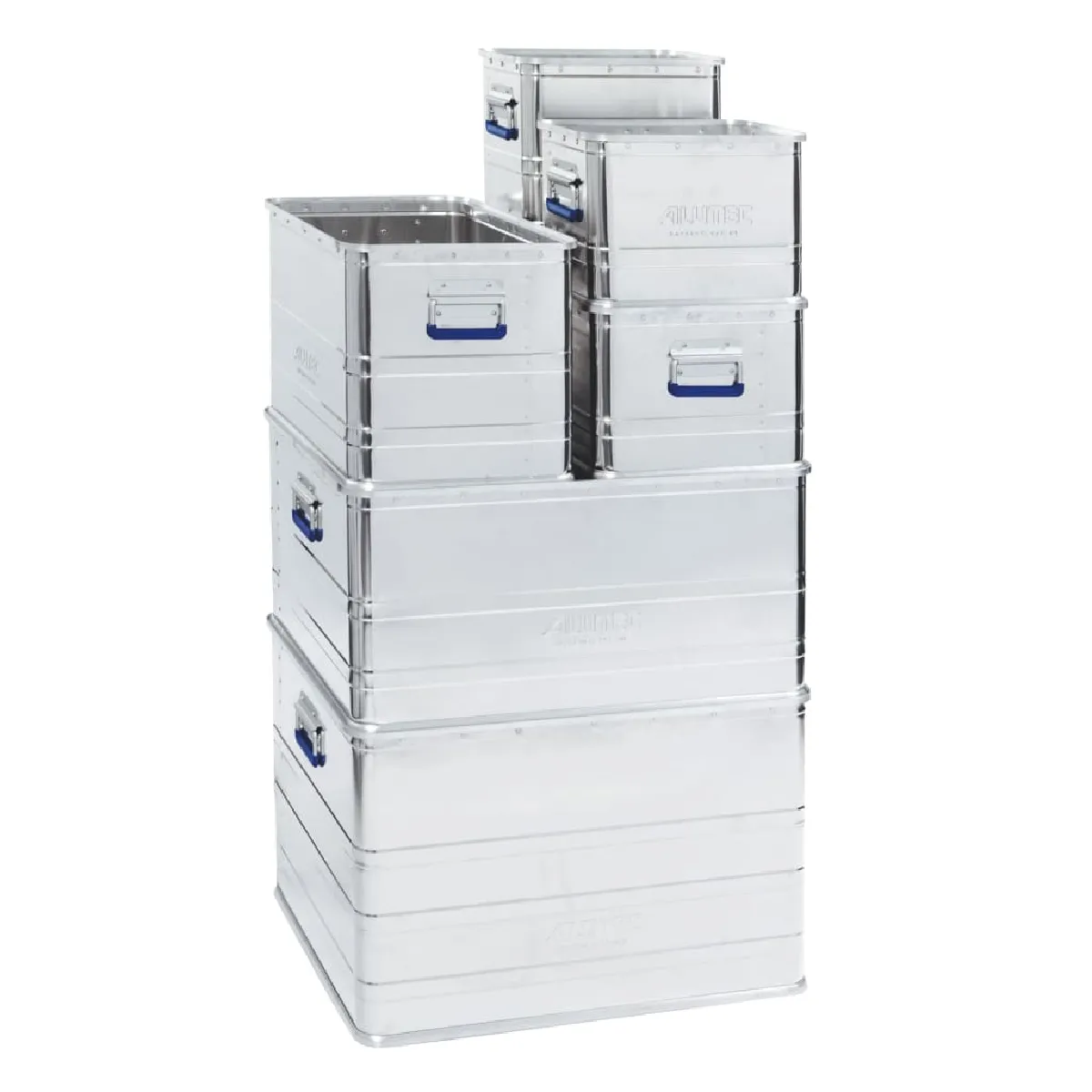 ALUTEC Boîte de rangement en aluminium LOGIC