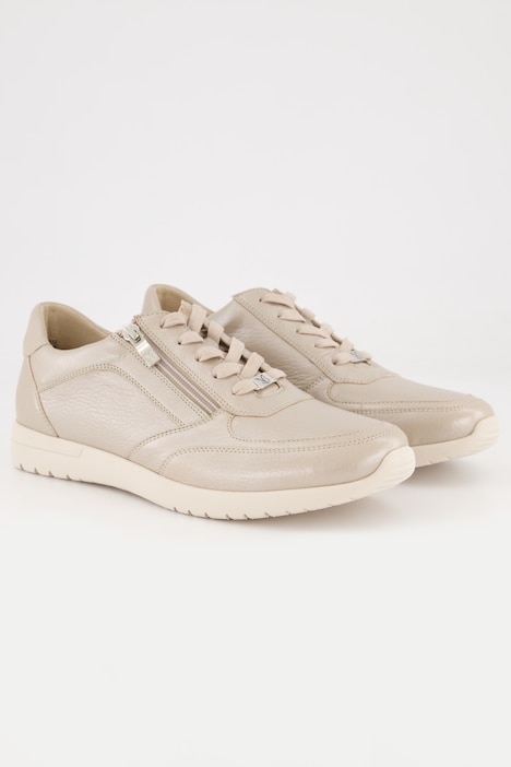 Caprice Hirschleder-Sneaker, Wechselfußbett, Weite G