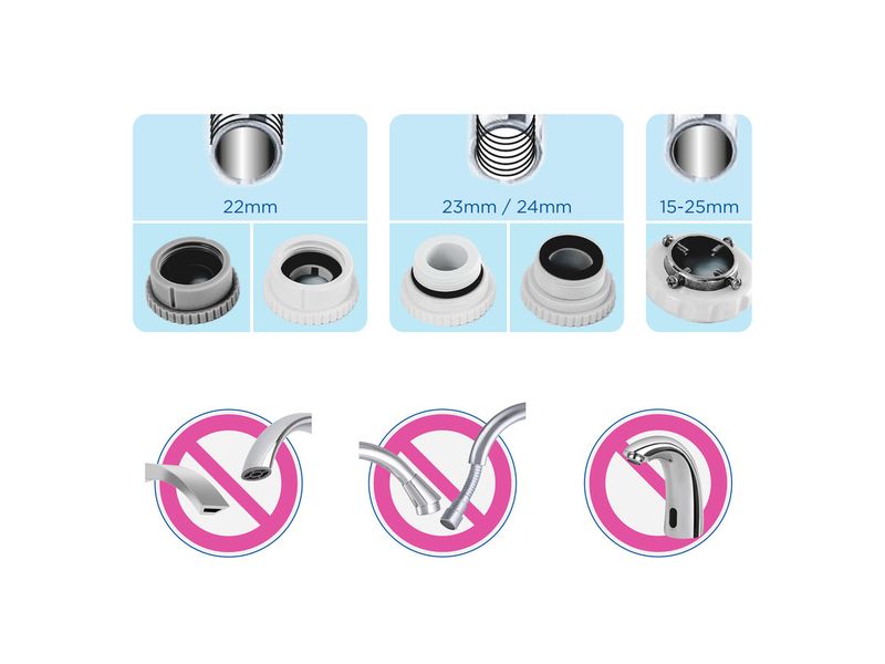 BRITA Wasserfilter ON TAP Pro V-MF Wasserfilter für den Wasserhahn
