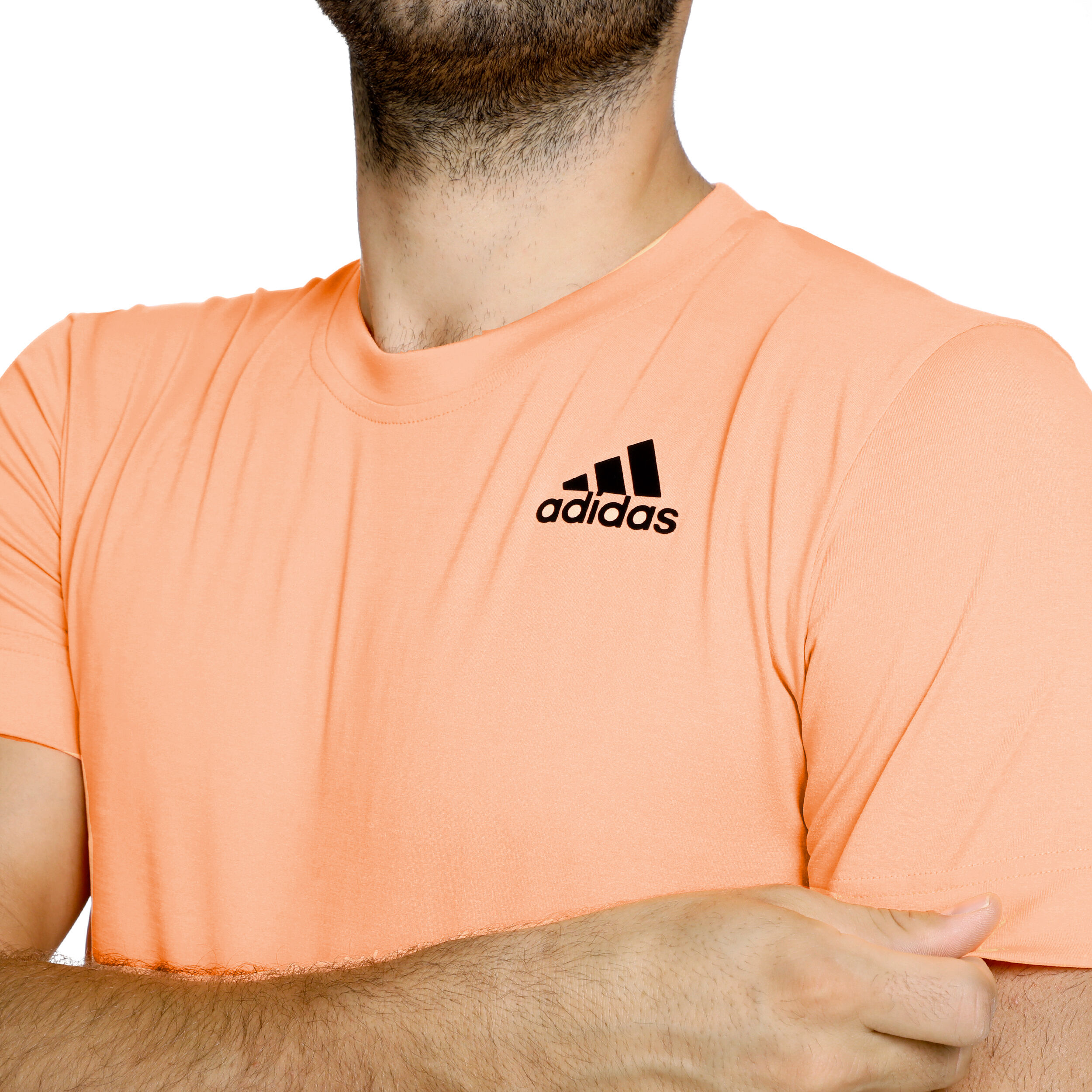 adidas New York T-shirt Hommes - Abricot