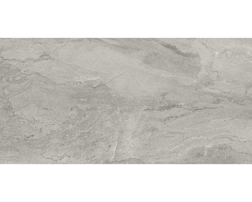 Porseleinen wand- en vloertegel Sicilia 80 x 160 x 0,97 cm Grigio gepolijst grijs