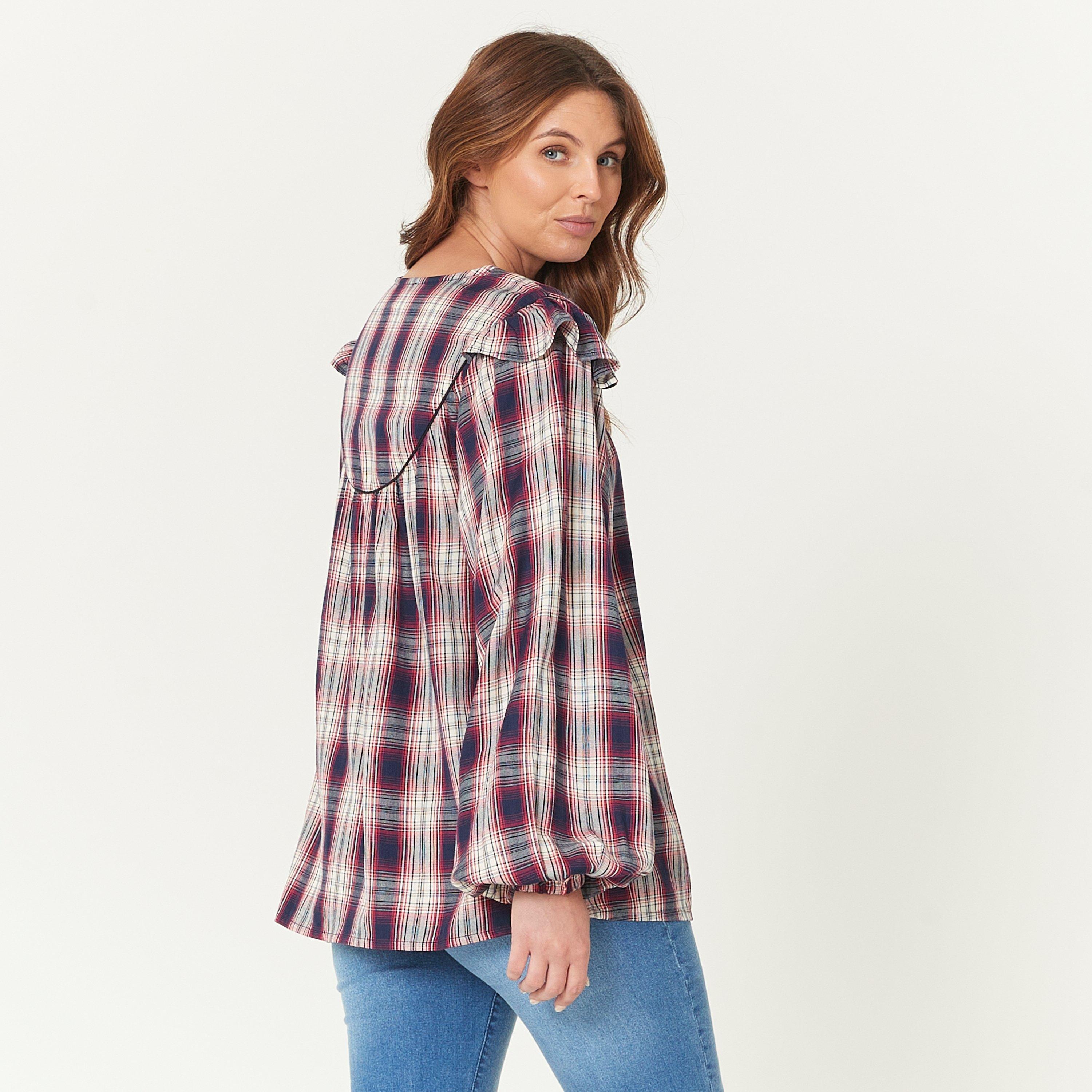 Be You Studio Check Smock Tunic