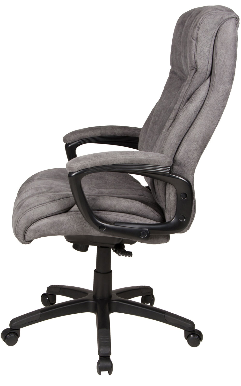 Chefsessel JOHN XXL 150 kg Schwarz/ Grau