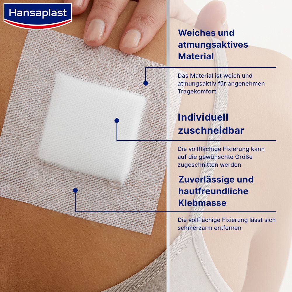 Hansaplast Vollflächige Fixierung 2 m x 10 cm