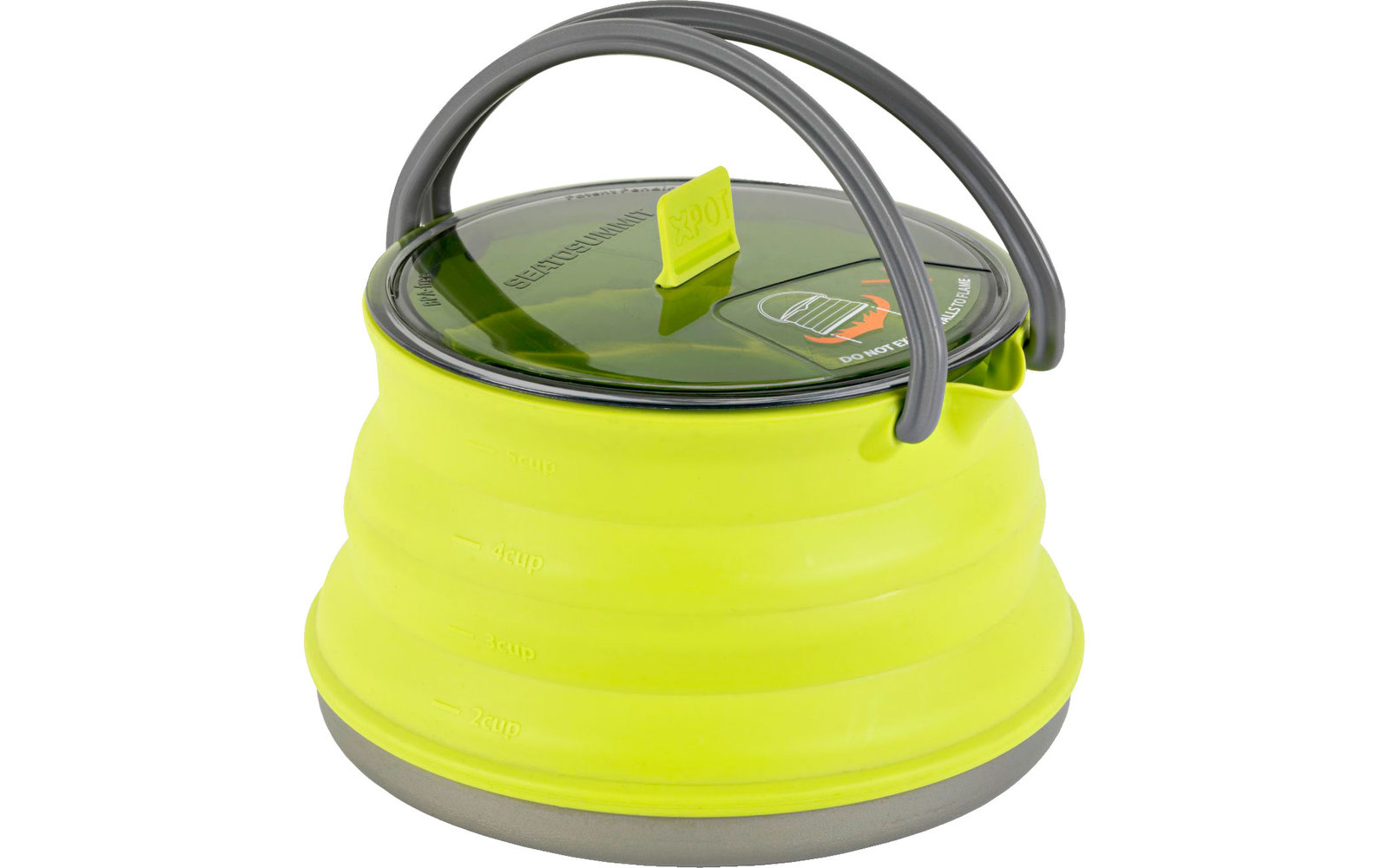 Sea to Summit X-Pot Kettle 1.3 Liter Falt-Topf  Grün