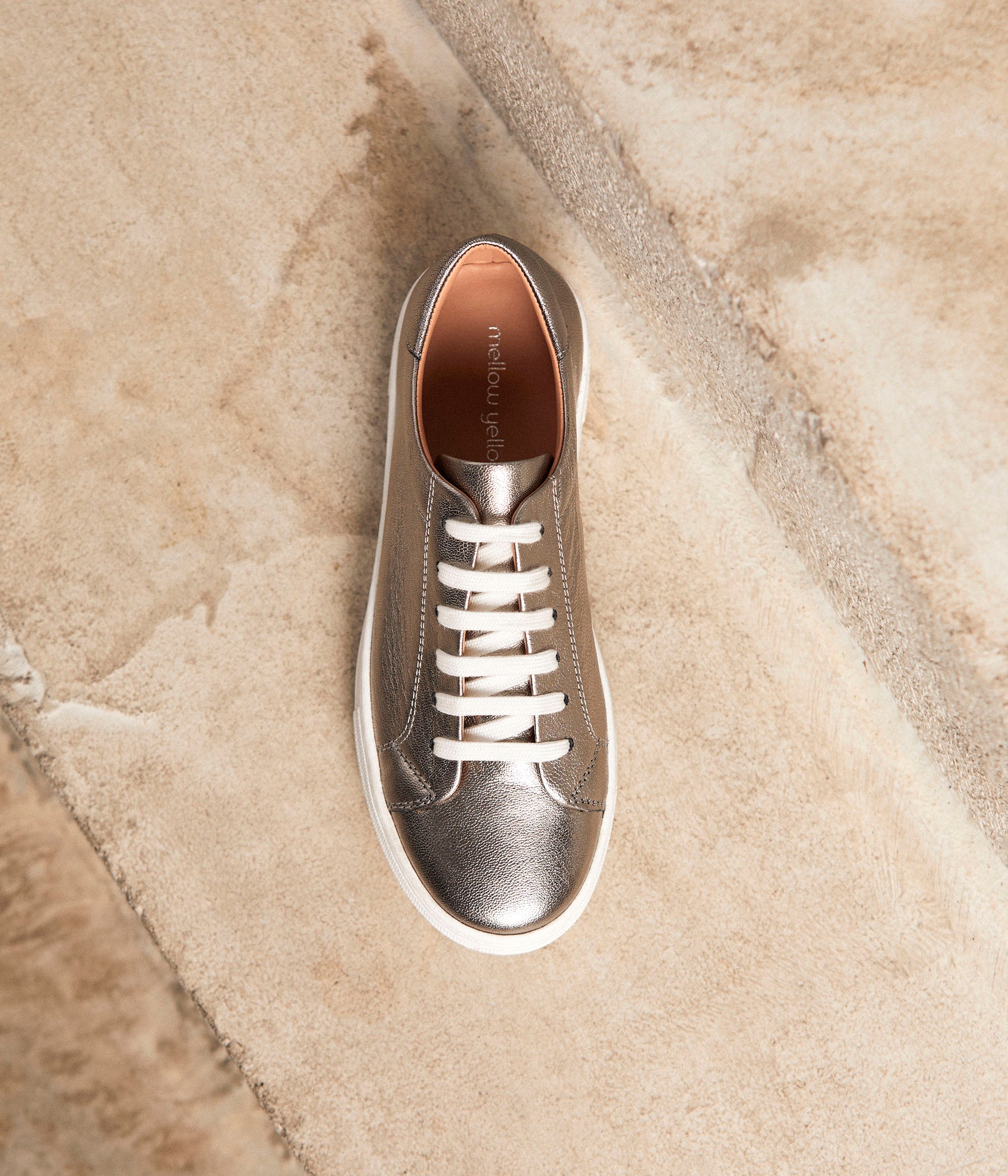 Sneakers argentées Annael