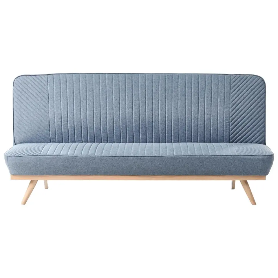 KALFAFELL - Slaapbank - Blauw - Polyester