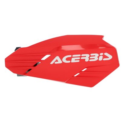 Protèges-mains Acerbis LINEAR Universel - Rouge / Blanc